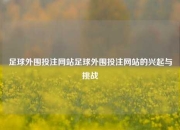 足球外围投注网站足球外围投注网站的兴起与挑战