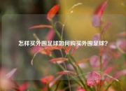 怎样买外围足球如何购买外围足球？